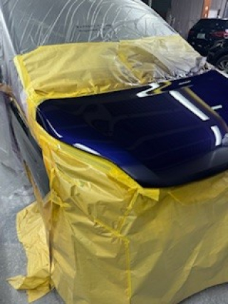 ボンネット塗装